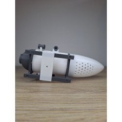 Submersible Titan plongeant au sel