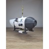 Submersible Titan plongeant au sel