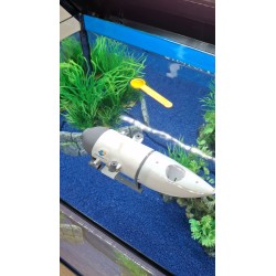 Submersible Titan plongeant au sel