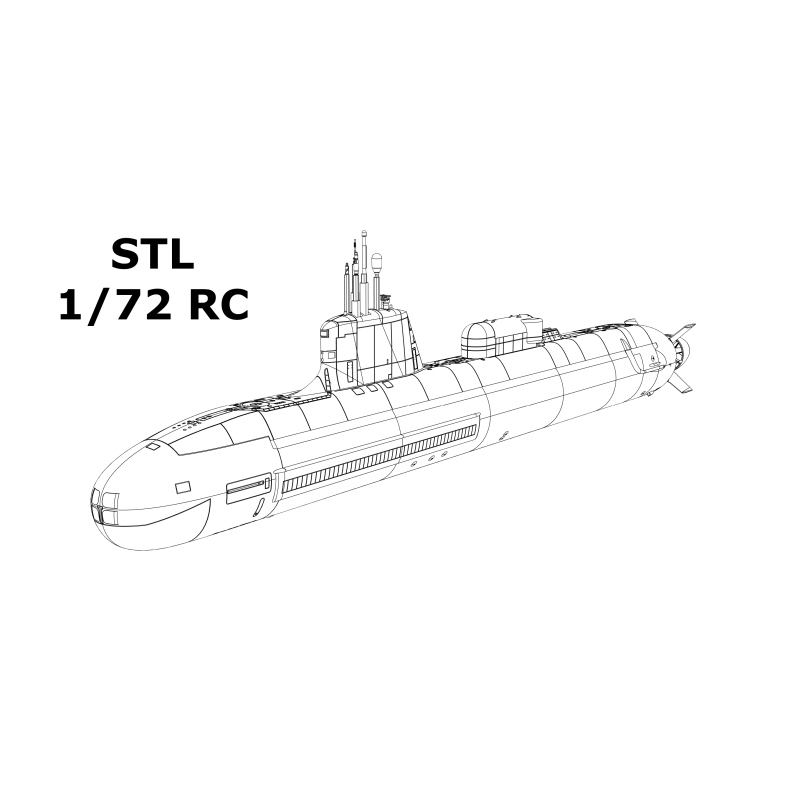 Fichiers 3D STL Suffren RC 1/72